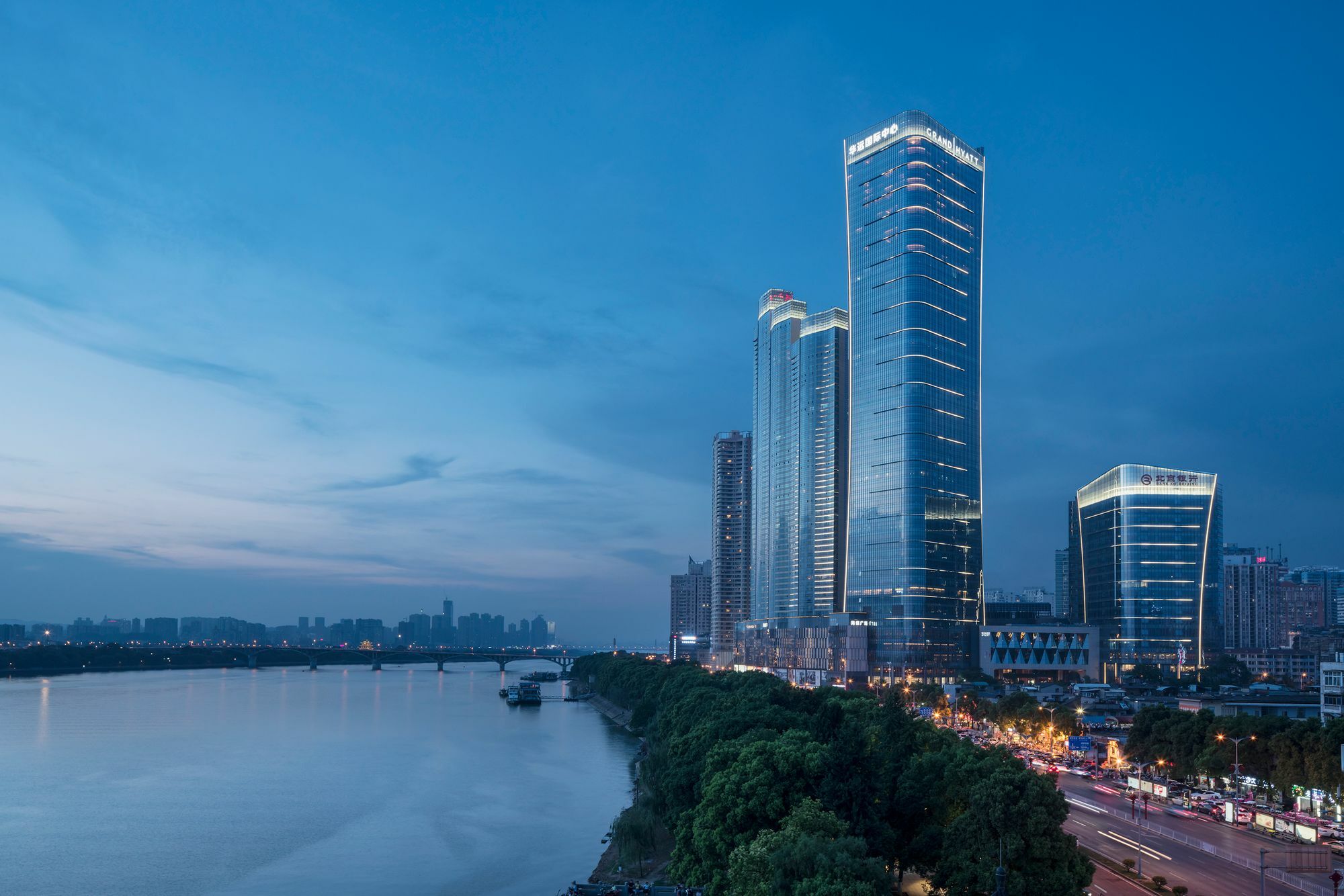 Grand Hyatt Changsha-Close To Helong Sports Center Bagian luar foto